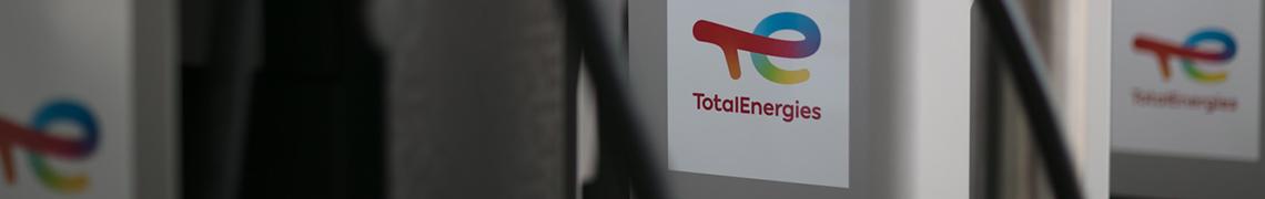 La Défense service station in Paris, France.